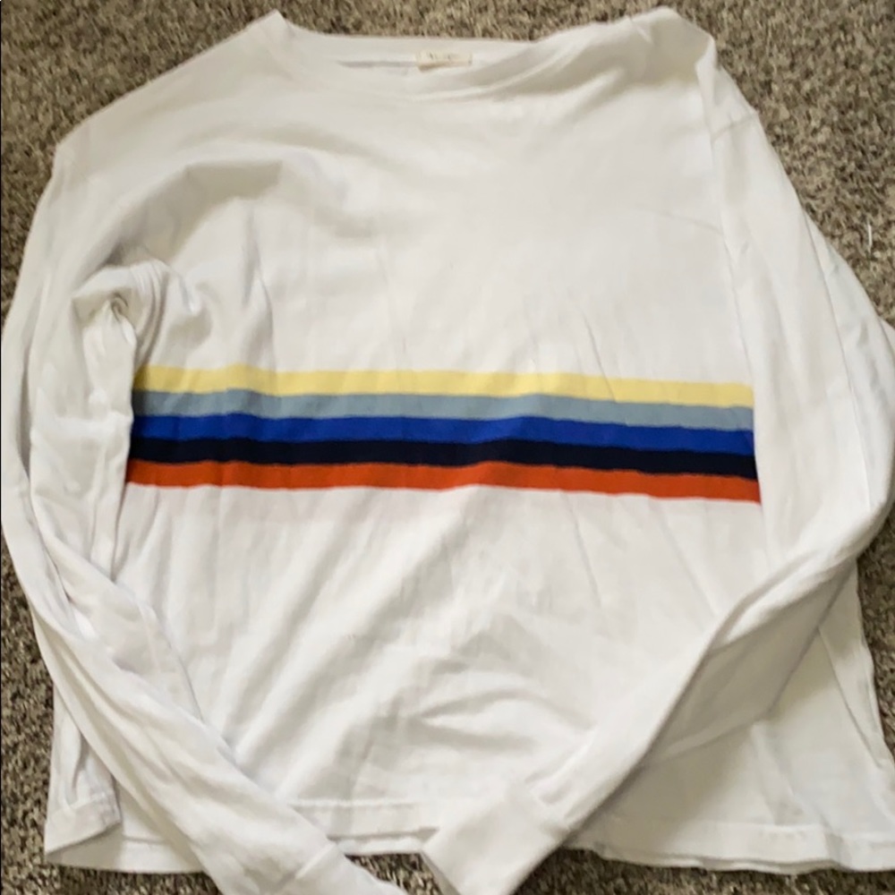 Brandy Melville stripped long sleeve